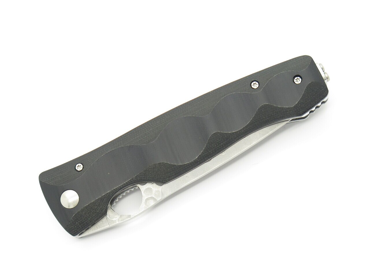 Mcusta MC-0121G SPG2 Tactility Elite Black Micarta Folder