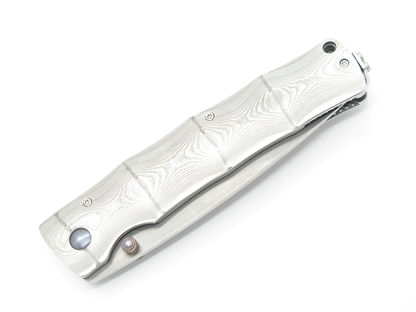 Mcusta MC-202G Shinra SPG2 Damascus Folder