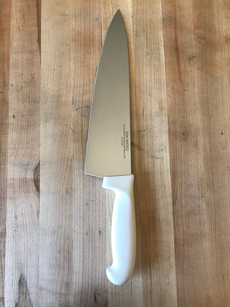 PEC San Mateo 10" Chef's Knife (White Handle)
