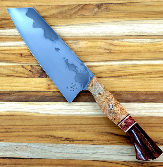 Running Man Forge Custom 180mm (7") Bunka w/ Yo Handle