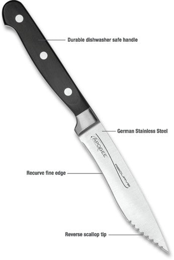 PEC Recurve 4.75" Steak Knife