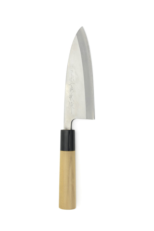 Kikuichi Elite Warikomi Gold 150mm (6") Deba w/ Ho-Wood Handle