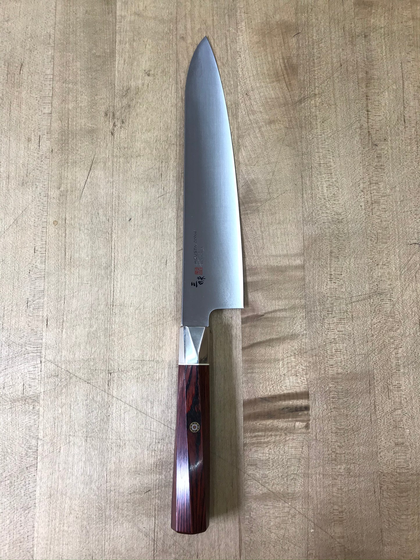 Mcusta Zanmai Supreme Twisted 210mm Gyuto