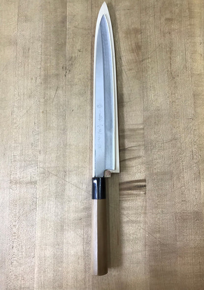 Kikuichi Elite Warikomi Gold 300mm (12") Yanagi w/ Saya