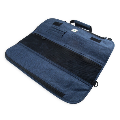 Messermeister Preservation 8 Pocket Heather Navy Knife Roll