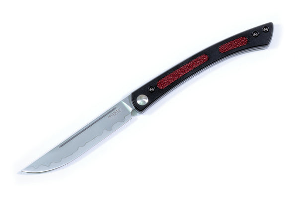 Mcusta MC-STLE-R LIMITED EDITION Red Stingray Folding Steak Knife