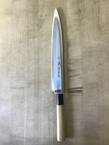 Kikuichi Tatsutogi 240mm (9.5") Left-Handed Yanagi w/ Saya *DISCONTINUED*