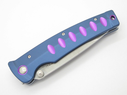 Mcusta MC-43C VG10 Katana Blue/Violet Folder