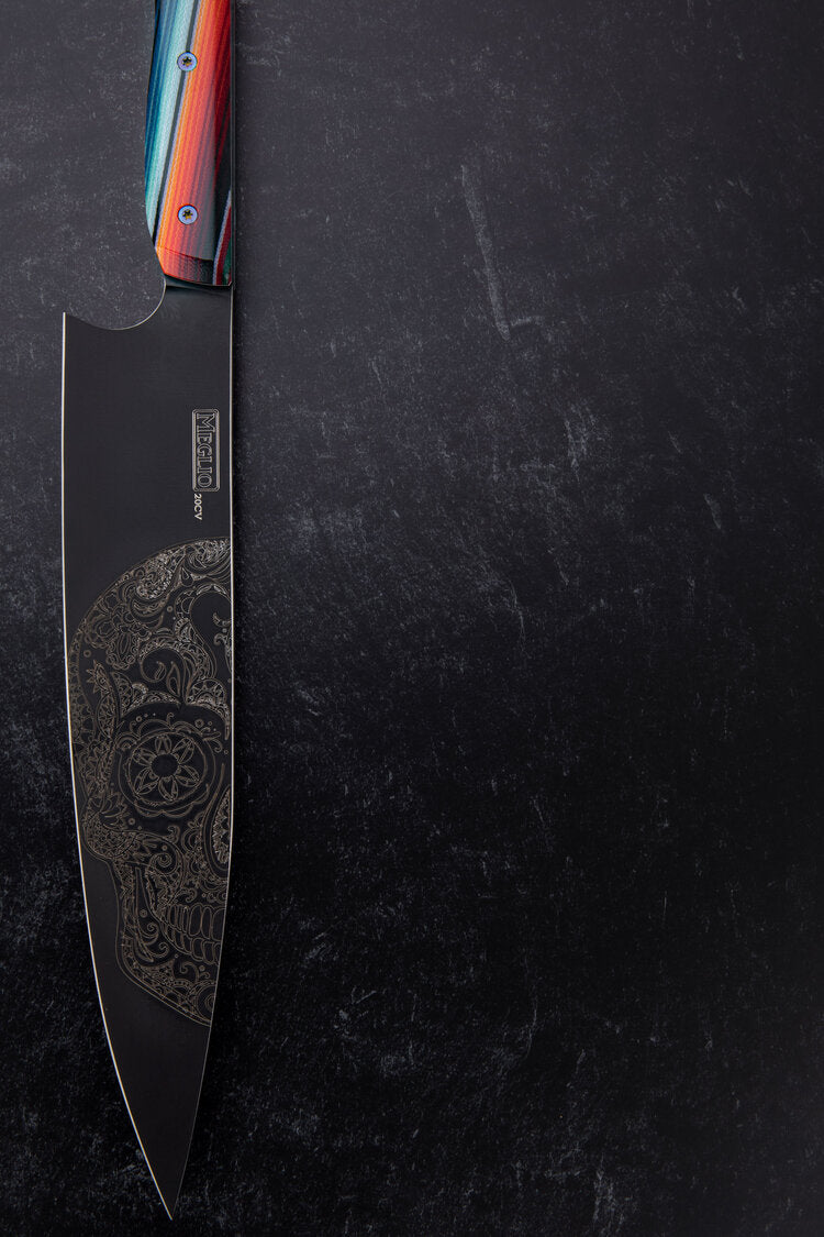 Meglio 10" MAGNACUT Cuchillo De La Muerte Western Chef's Knife