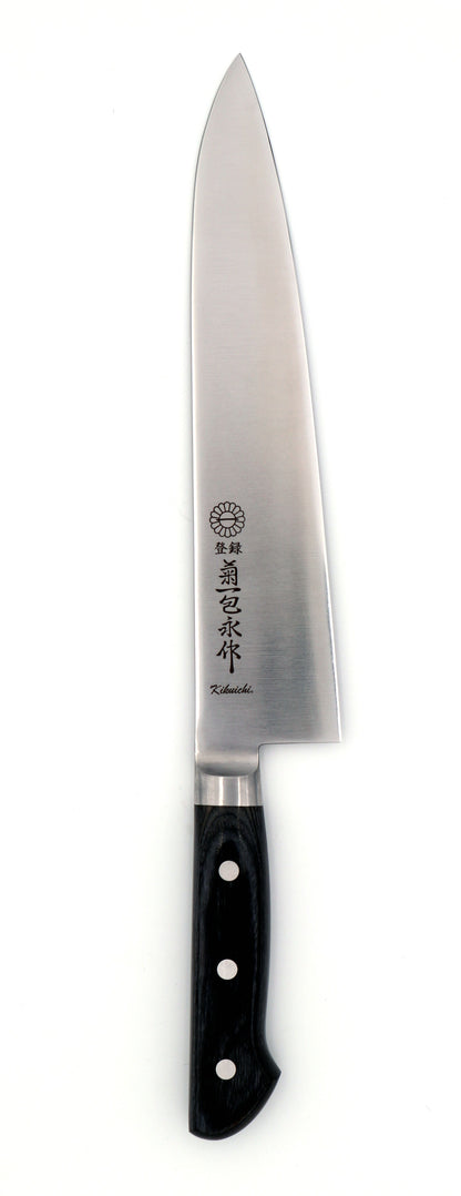 Kikuichi Semi-Stainless 240mm (9.5") Gyuto