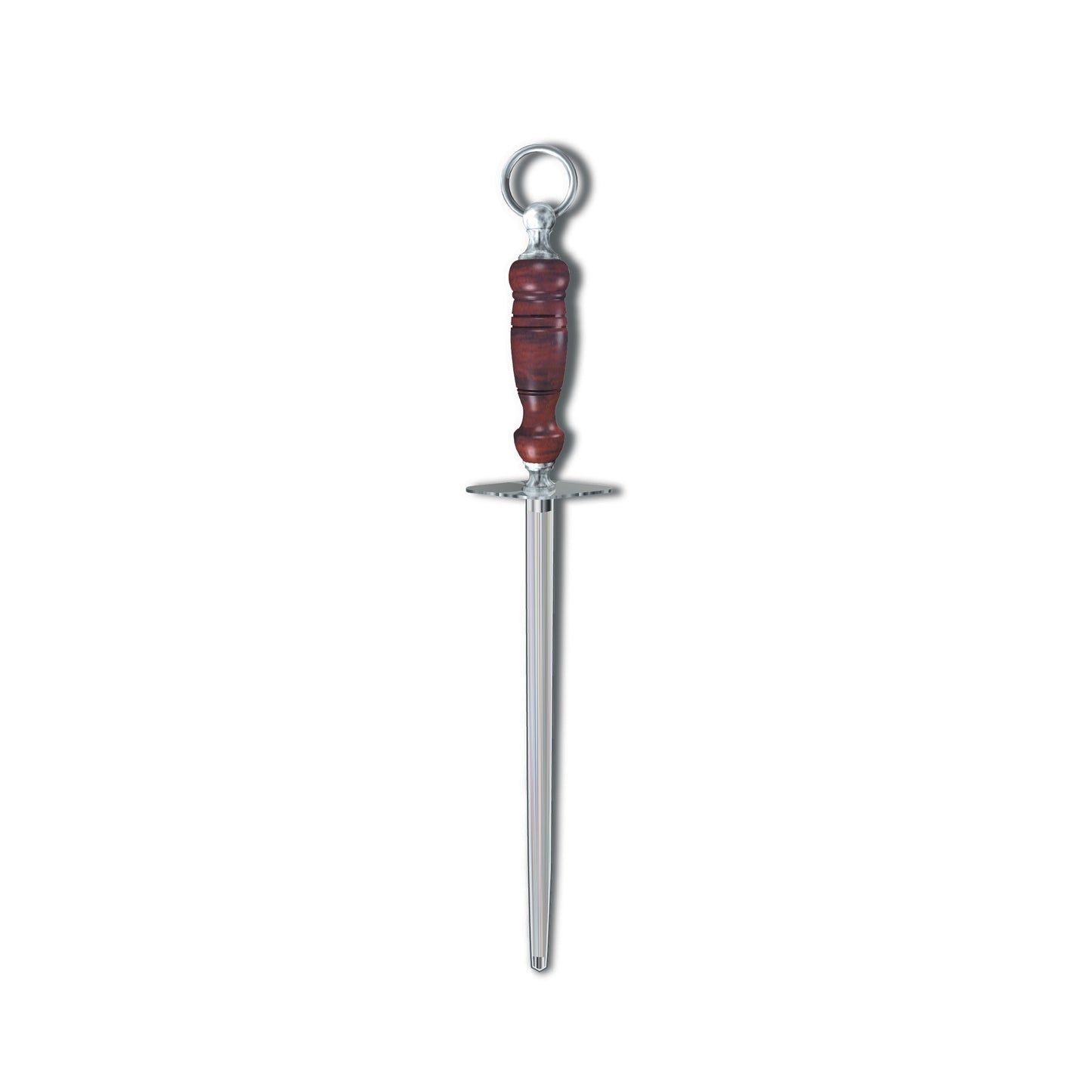 Victorinox 10" Regular Cut Round Honing Steel w/ Rosewood Handle