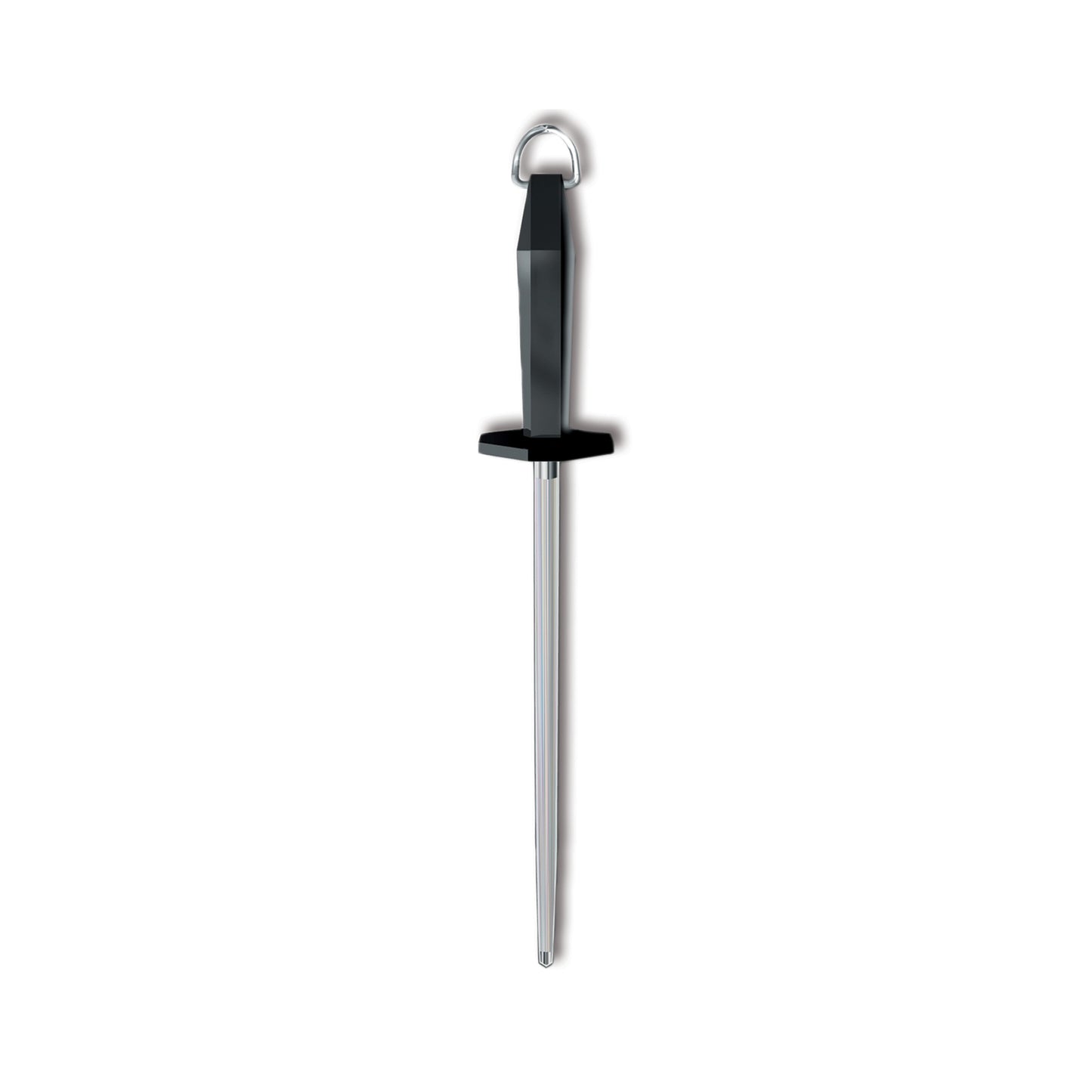 Victorinox 10" Combination Cut Round Honing Steel w/ Black Handle